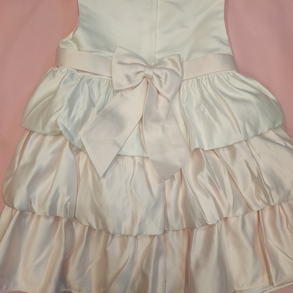 Cinderella babygirl Christmas/flower girl ivory/light pink formal dress size 24m - Picture 3 of 4